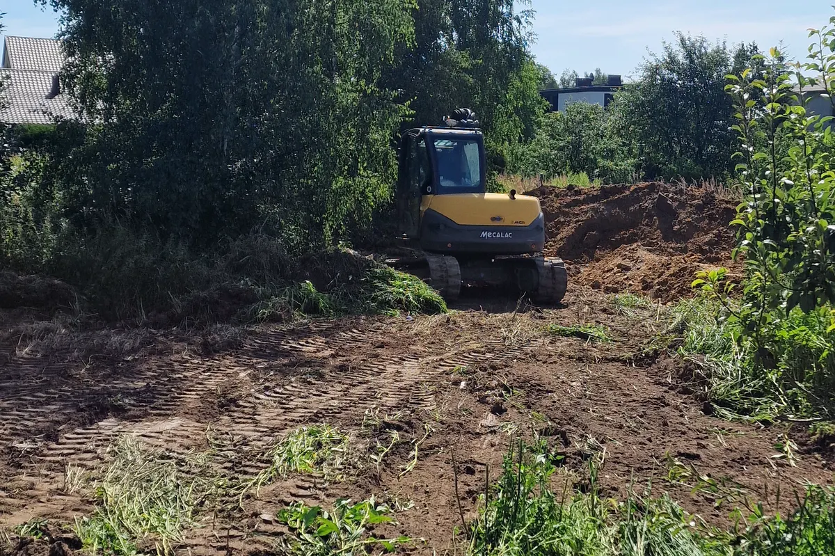 Wykop pod fundament